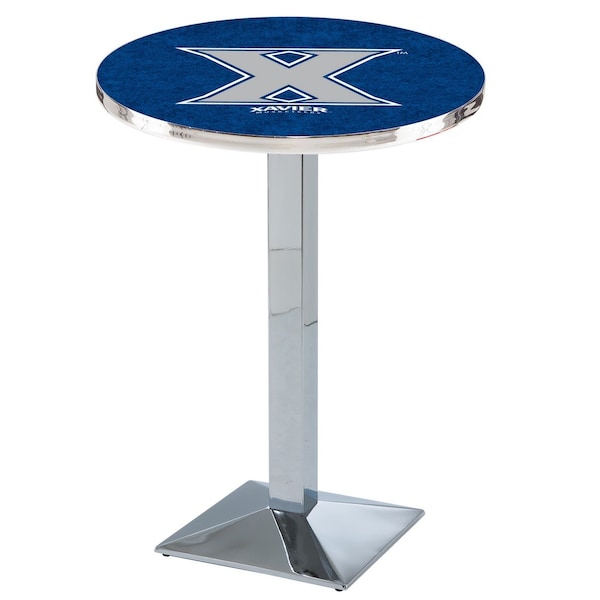 42" Chrome Xavier Pub Table